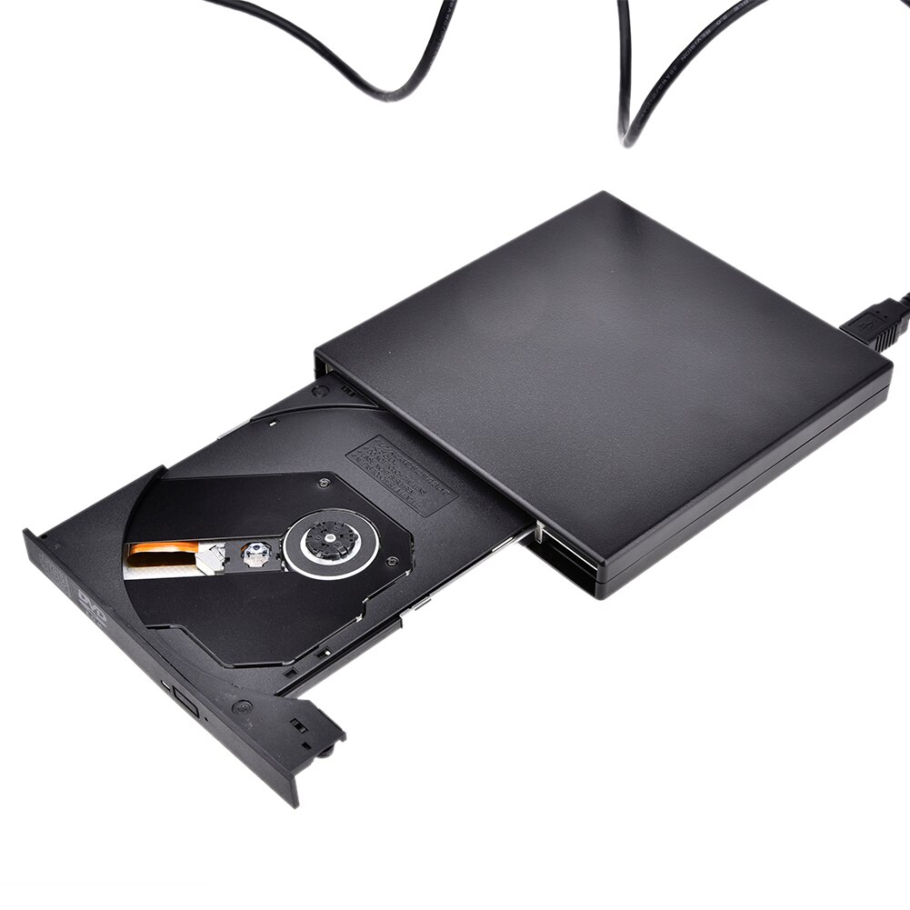 Reproductor de DVD con USB 2,0 para coche, Unidad de CD-ROM de alta velocidad, portátil, Universal, compatible con Mac Air Pro, ordenador portátil y de escritorio