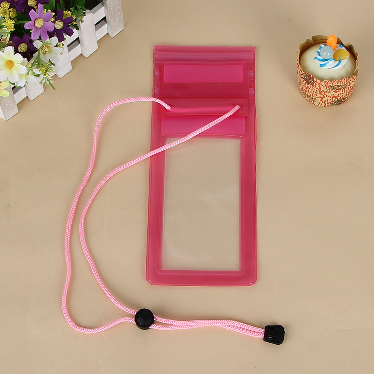 Olaf Universele Waterdichte Tas Voor Iphone X 7 8 6 6S Plus 5 5S Se Mobiele Telefoon Pouch zwemmen Waterdichte Gevallen Voor Samsung Xiaimi: Pink