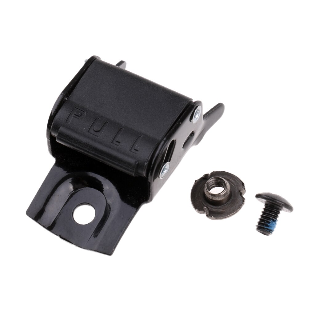 Black Metal Roller Skate Gesp Vervanging Clip Met Schroef En Moer Reparatie Kit Voor Quad Roller/Inline Skates