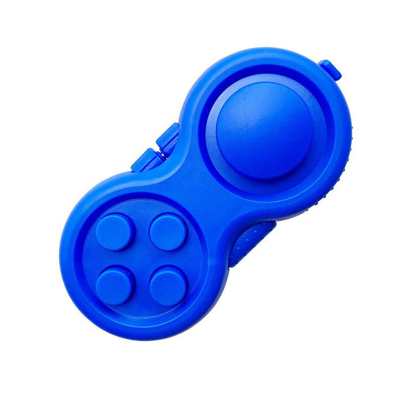 Zappeln Spielzeug Regenbogen Griff Zappeln Spielzeug Classic Controller Game Pad Zappeln Fokus Spielzeug ADHS Angst und Stress Relief: 09