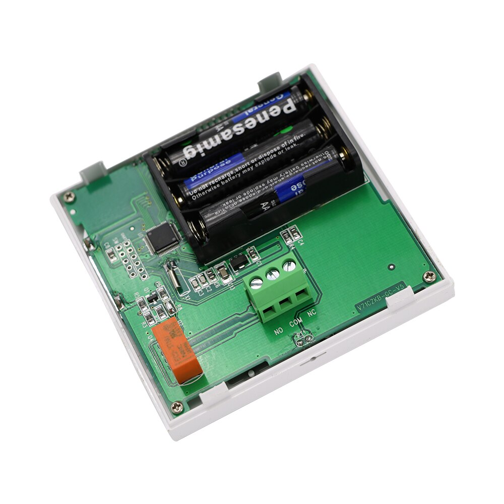 Batterij Aangedreven Verwarming Thermostaat Voor Gas Boiler 3A Wekelijkse Programmeerbare Temperatuurregelaar Warme Vloer Controller( 1Pc)