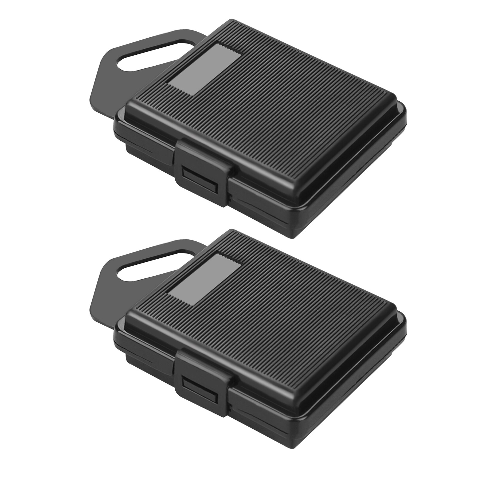 Battery Protective Storage Box Case for Go Pro Hero 9 8 7 6 5 4 3 2 Xiaomi Yi MiJia 4k Eken H9 NP BX1 Camera Accessories: 2 pcs black case