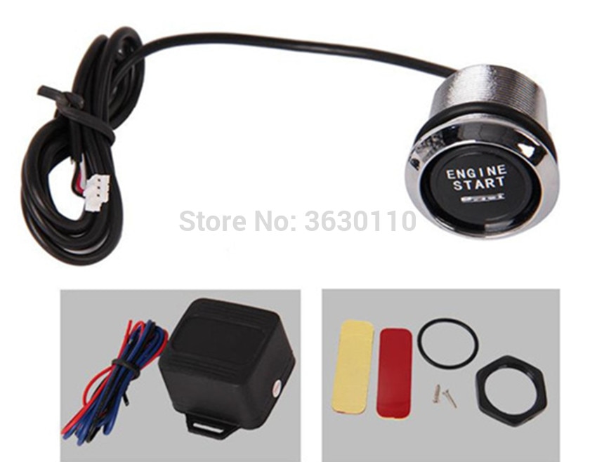 Keyless Start System PiVOT ENGINE START Raytheon a key to start the button \ car engine start button \ ignition switch