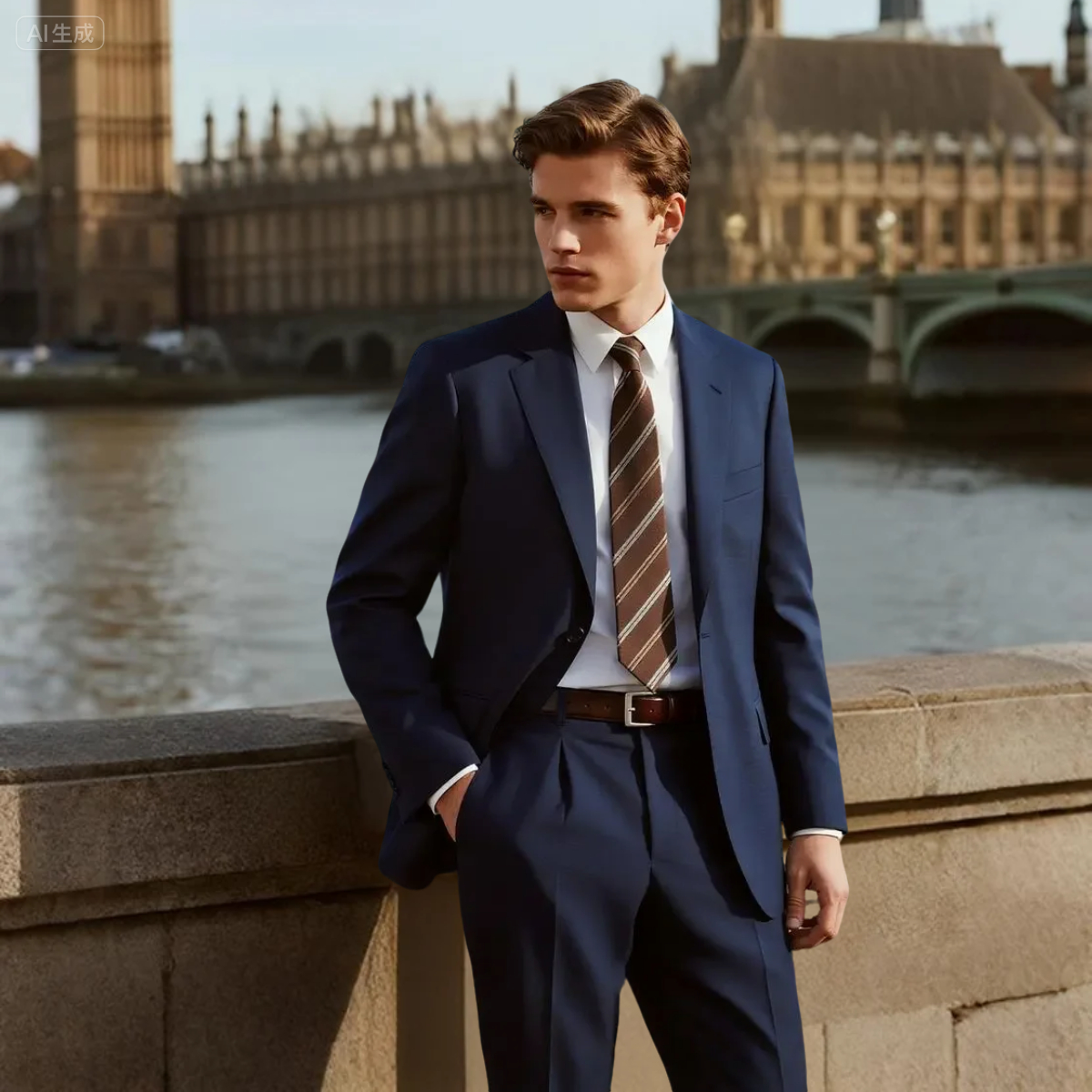 Man Navy Blue Blazer Jacket Men Business Office Wedding Suit Easter Church Birthday Party Outfit Piano Daily Black Set