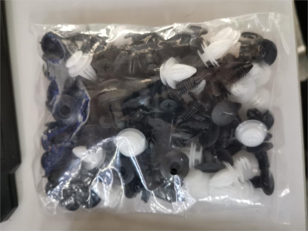 6 tamaño 100 Uds Auto Clip de sujeción mixto cuerpo del coche Push retenedor Pin remache parachoques puerta ajuste Panel retenedor Kit de fijación: opp