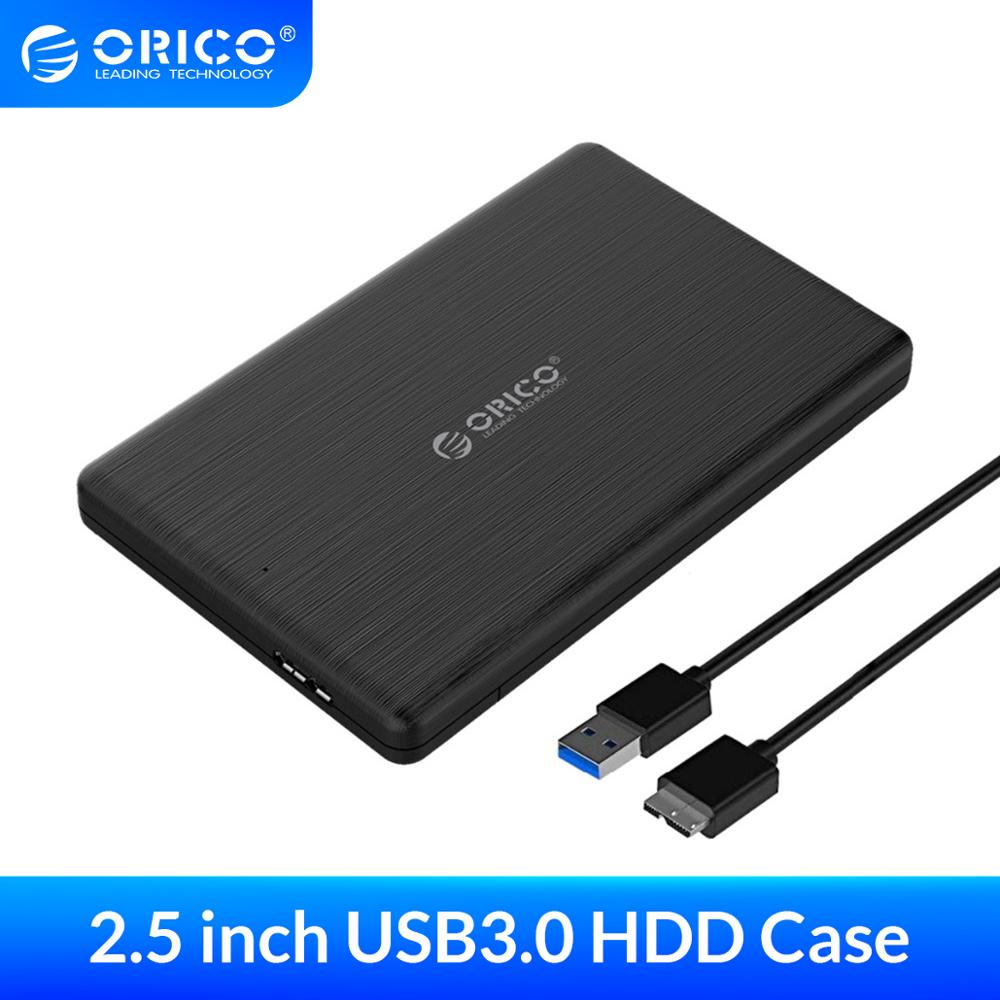 Orico 2.5 Inch Hdd Behuizing Sata Naar USB3.0 Micro B Externe Harde Schijf Schijf Behuizing Case Voor 7 Mm Ssd ondersteuning Uasp Voor Wd