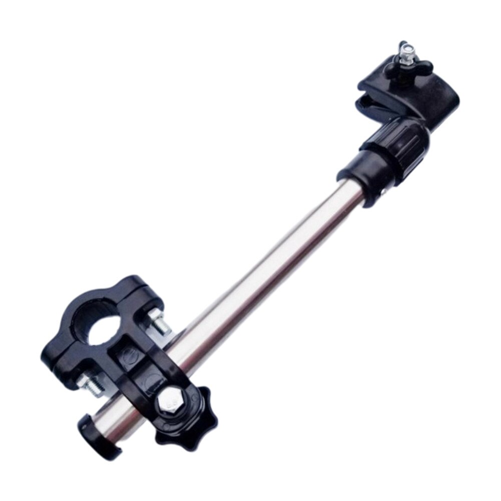 Parasol Parapluie Support pour Moto Vélo Électrique VTT Matériel Accessoires: Telescopic