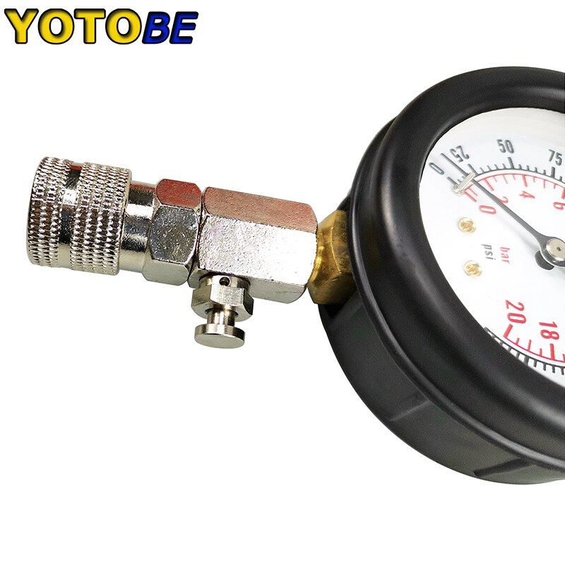Diagnostic Tool Rapid Type Cylinder Pressure Gauge Compression Tester Kit