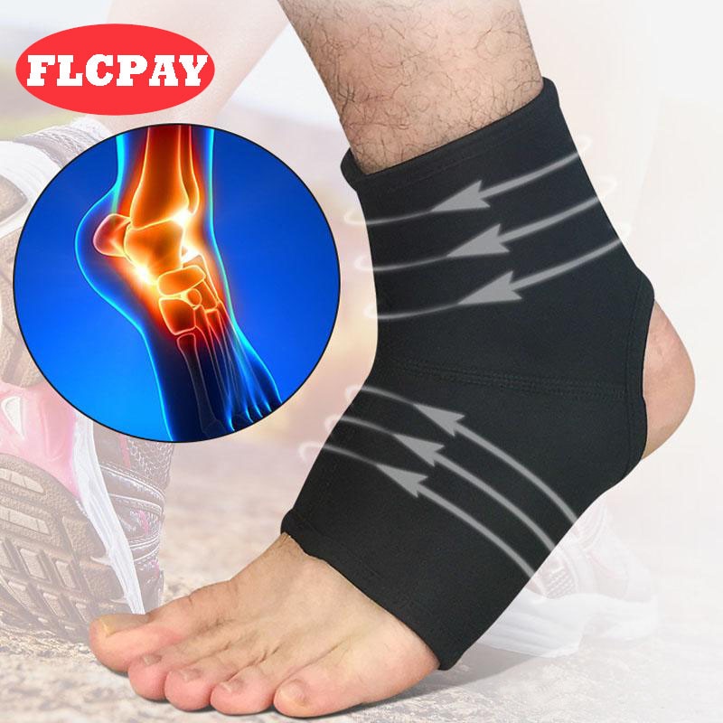 Neue 1 STÜCKE Atmungsaktiv Einstellbare Sport Elastische Knöchelunterstützung Sport Sicherheits Turnhalle Badminton FußBall Basketball Knöchelbandage Unterstützung