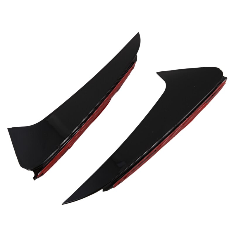 Bright Black Rear Bumper Spoiler Side Canards for Mercedes-Benz C-Class Estate S205 C180 C200 AMG