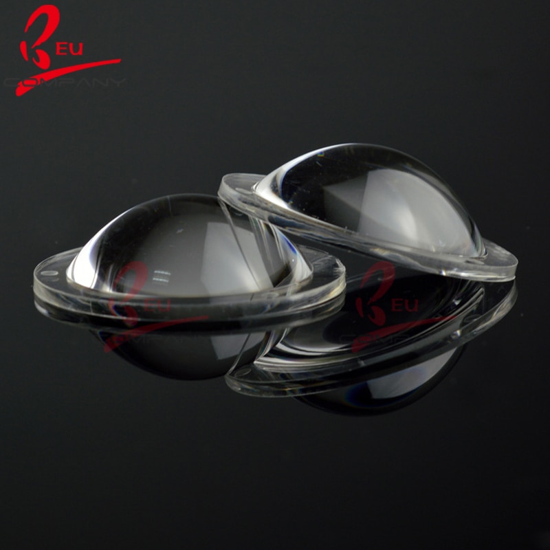 Factory made acrylic lenses Diameter 38 MM Plano-convex lens focal length 40 MM for COB lenses