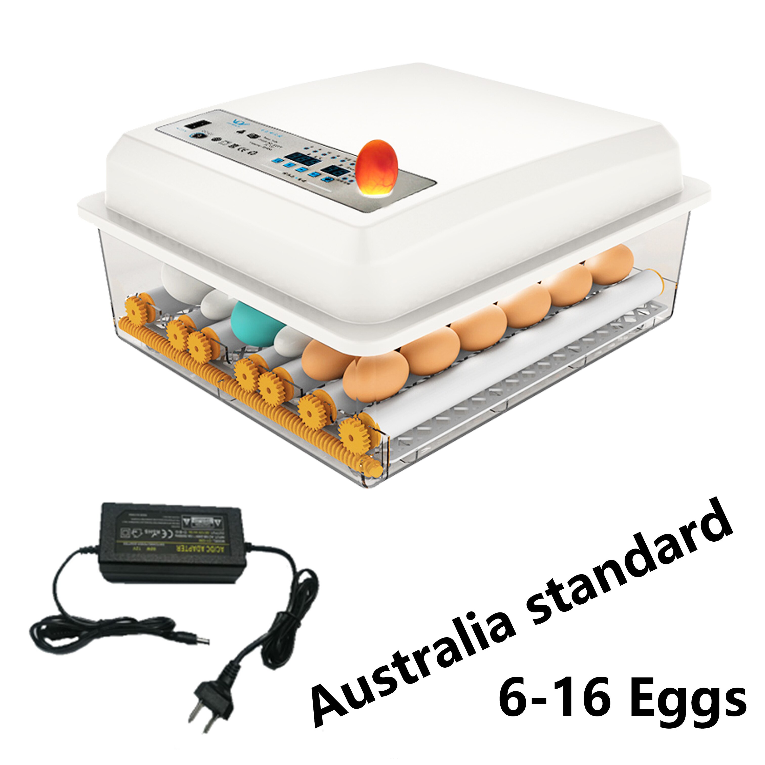 Egg incubator automatic 110V brooder egg incubator fully automatic egg incubator fully automatic commercial hatching machine: Australia standanrd / 220V