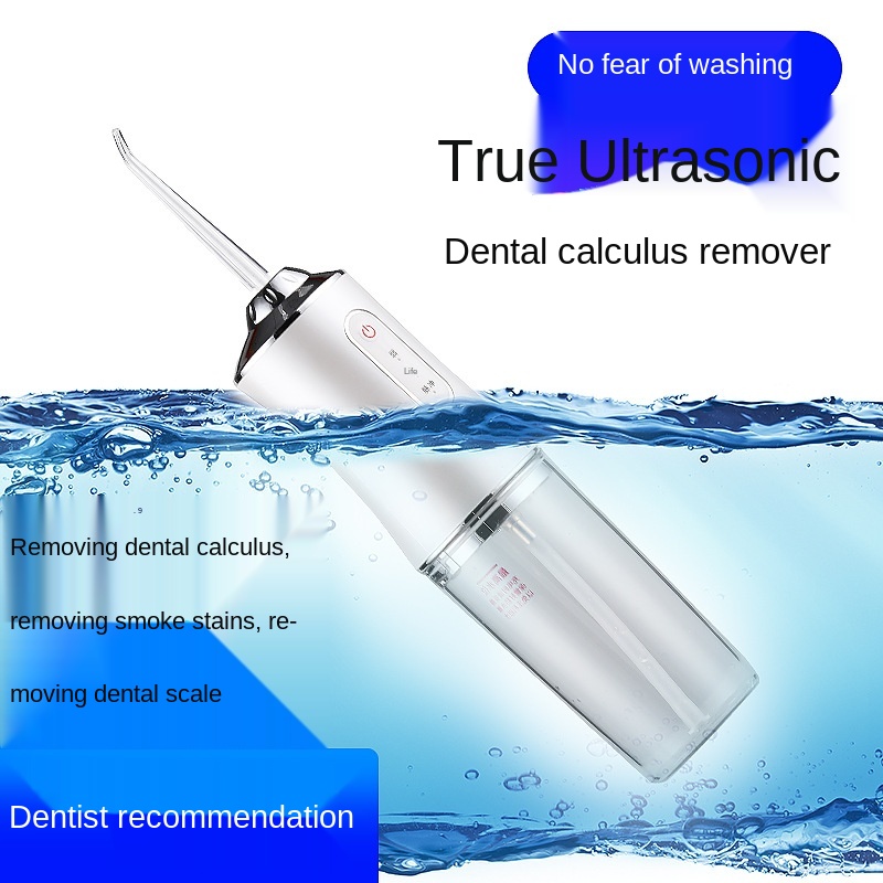 Vanntett munnskylling dental vannstråle vannflosser waterpik usb oppladbar vanntråd 300ml vanntank tennerenser