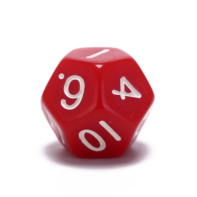 1Pc 25g Gambling Tool 12 sided dice 12 face dice dnd game D12 dice Bar Party Accessories
