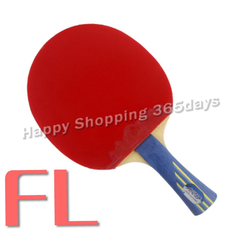 Original Pro Table Tennis Combo Racket Galaxy Yinhe Y-4 with Palio CJ8000 2-Side Loop and Kokutaku 007-II Long Shakehand FL: shakehand long FL