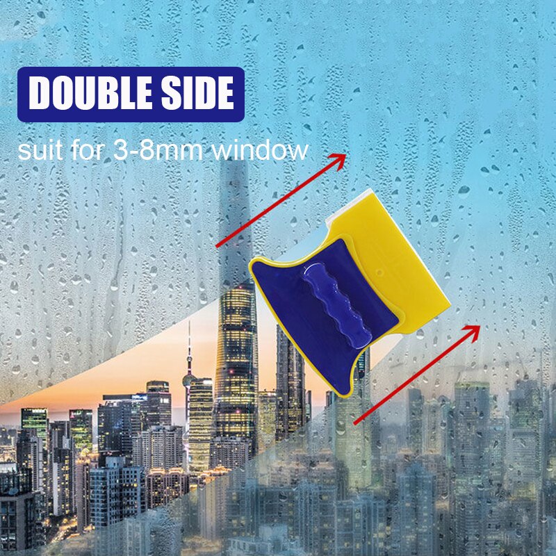 Magnetic Window Cleaner Brush Wiper Household Home Cleaning Tools Handheld double sided Window Cleaner Magnets