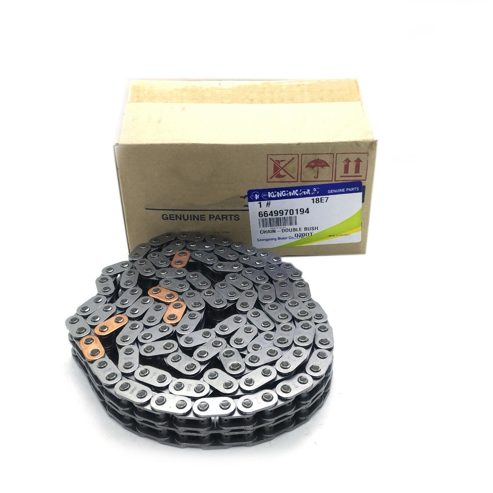 Chain Tensioner Assy Timing chain Timing baffle Camshaft sprocket 8PCS For SSANGYONG Actyon Kyron 2.0 XDI