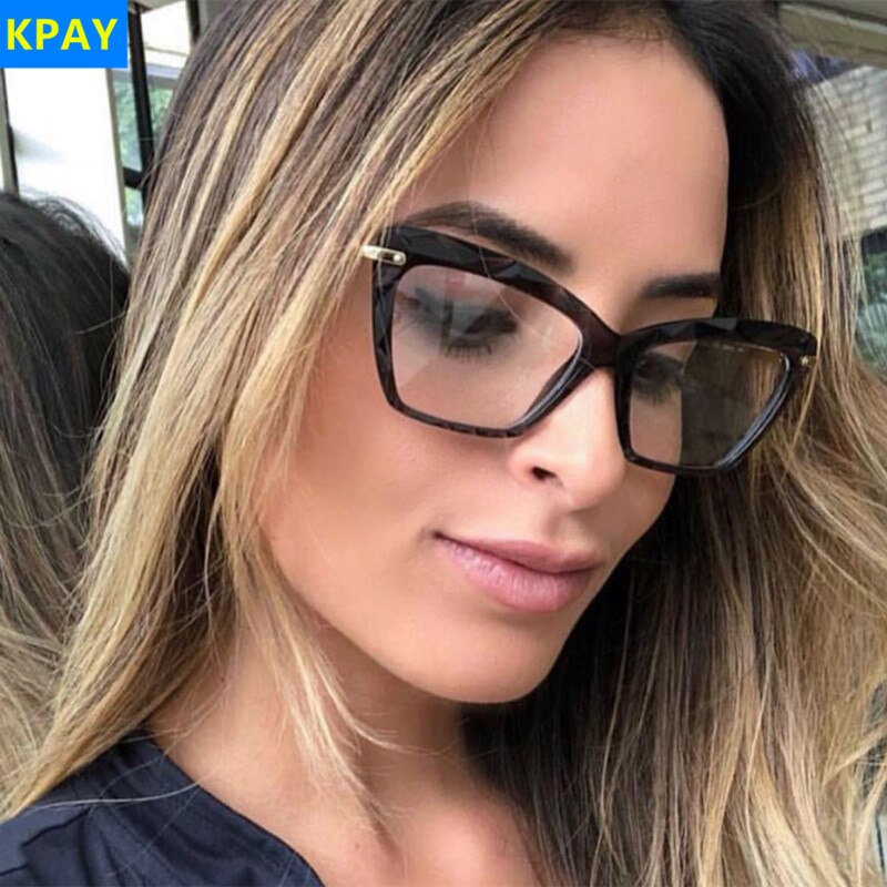 Trending Styles Brand Square Glasses Frames Women Optical Computer Glasses Oculos De Grau Feminino Armacao Frame