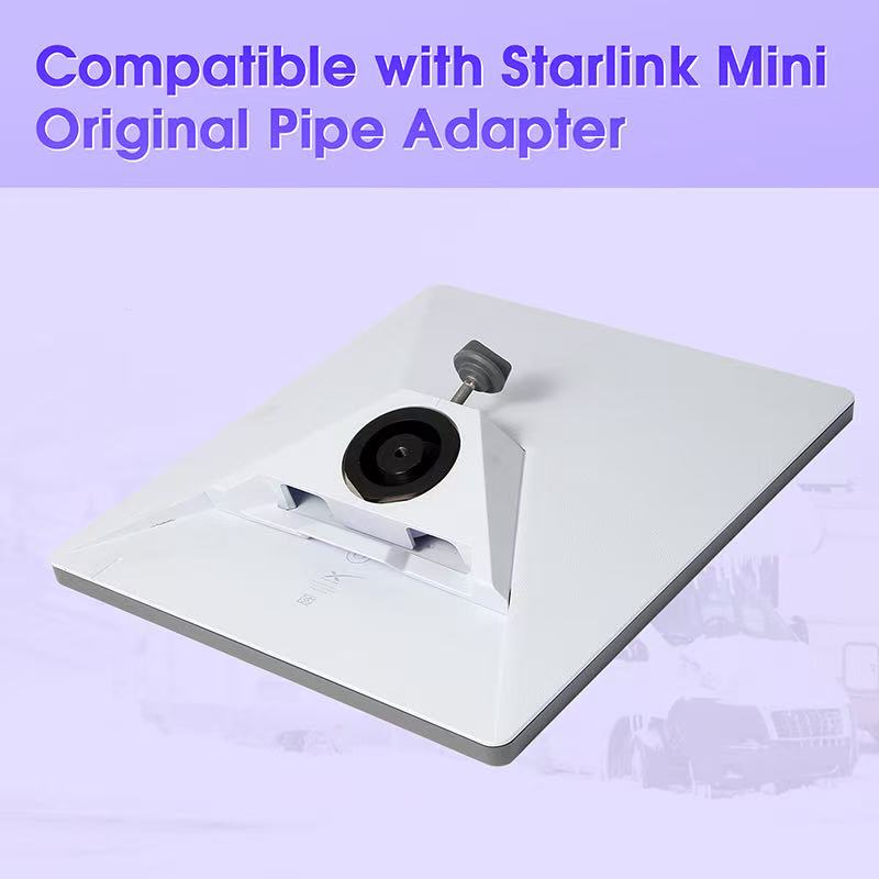 SuitableforStarlinkMini2024 clip installation kit, adjustable clip installation on roofs, suitable for cars, RVs, ladders, ships