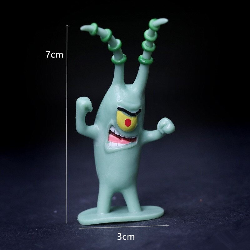 Thuis Aquarium SpongeBob Figuren Ornamenten Ananas Huis Squidward Paaseiland Krusty Krab Aquarium Decoratie Decor: i