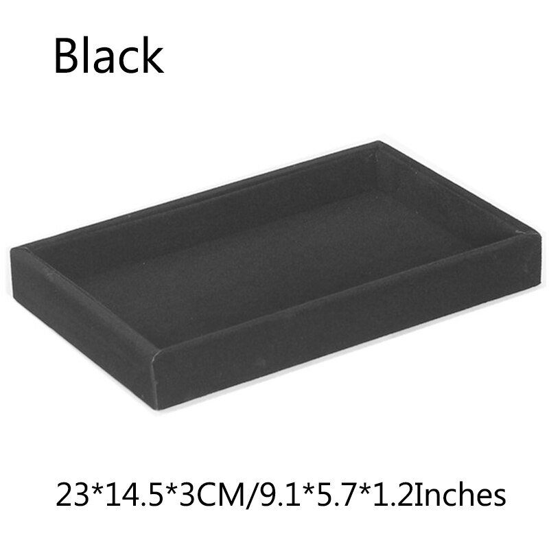 GALPADA 2 Stuks Ketting Display Pad Fluwelen Standaard Voor Sieraden GALPADA 2 Stuks Ketting Display Pad Fluwelen Standaard Voor Sieraden
