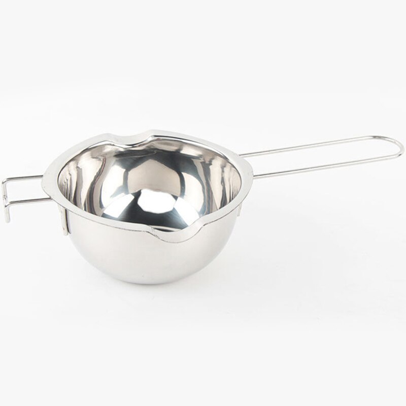 Chocolate Melting Pot Stainless Steel Candy Melting Bowl Anti-Scald Milk Melter Tank Multifunctional Cheese Butter Heating Pot
