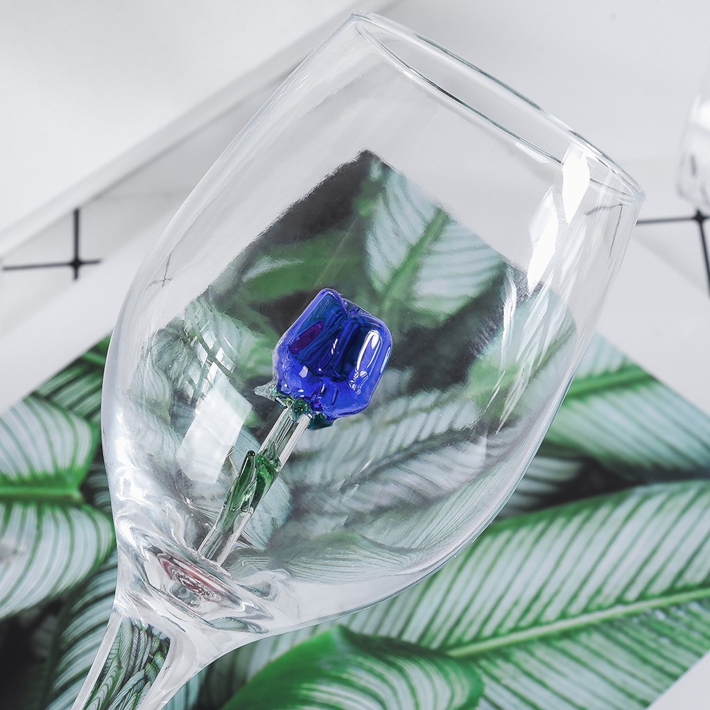 Hause Die Original Rose Rot Wein Glas Wein Flasche Kristall Für Party Original Rose Rot Wein Glas Wein Flasche Kristall für Party