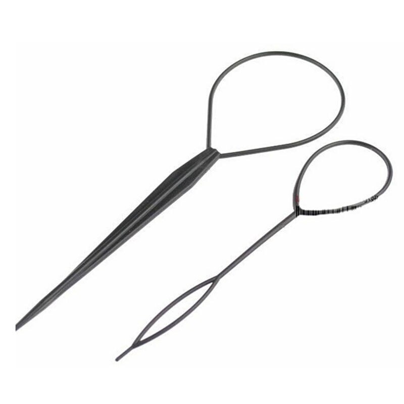 Juego de 4 unidades de Accesorios para peinados mágicas, rodillo para moño, rizador giratorio para trenzado de cabello, herramienta de estilismo