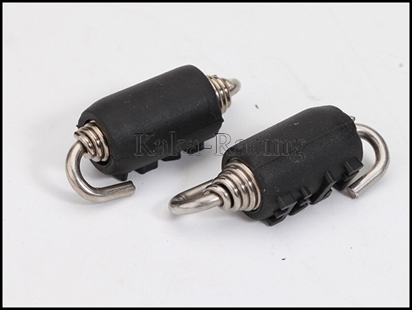 Universal de escape de la motocicleta Yoshimura primavera gancho moto accesorios para Scooter de acero inoxidable negro de silicona Springs ganchos