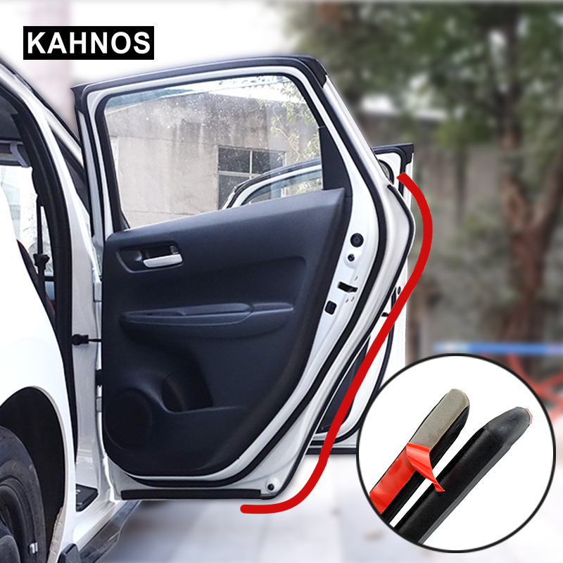 Joint de porte de voiture 82/164CM, Protection du pilier B joints avant en caoutchouc, isolation phonique, scellage, accessoires d&#39;intérieur automobile