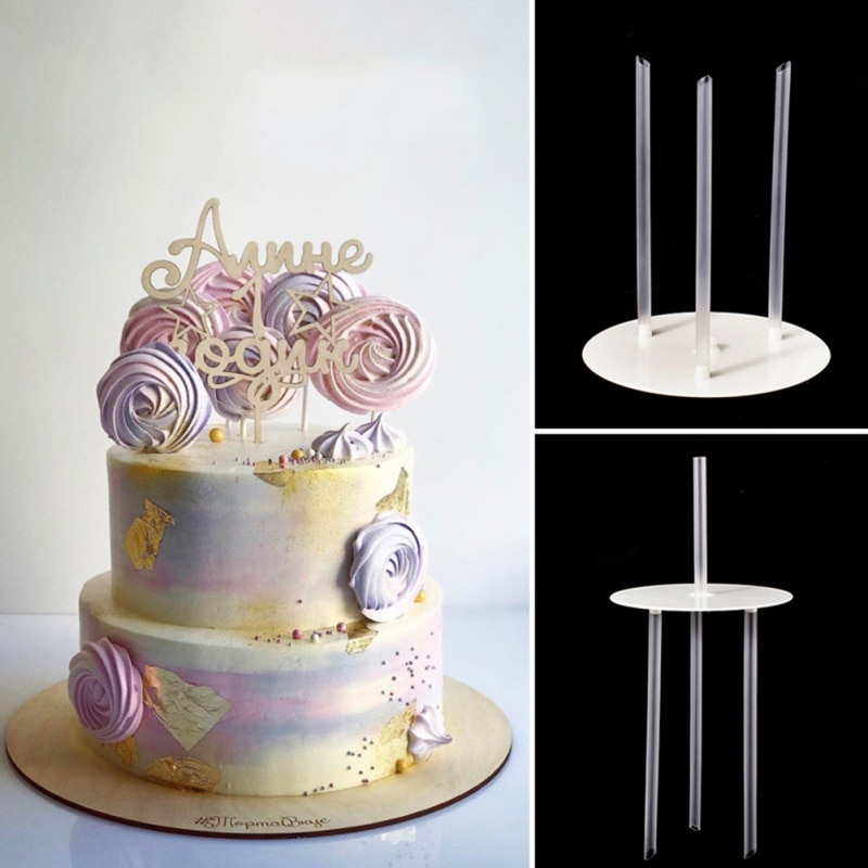 Multi-layer Cake Support Frame Cake Piling Bracket Practical Cake Stands DIY Dessert Making Decor Tools Kitchen Accessories