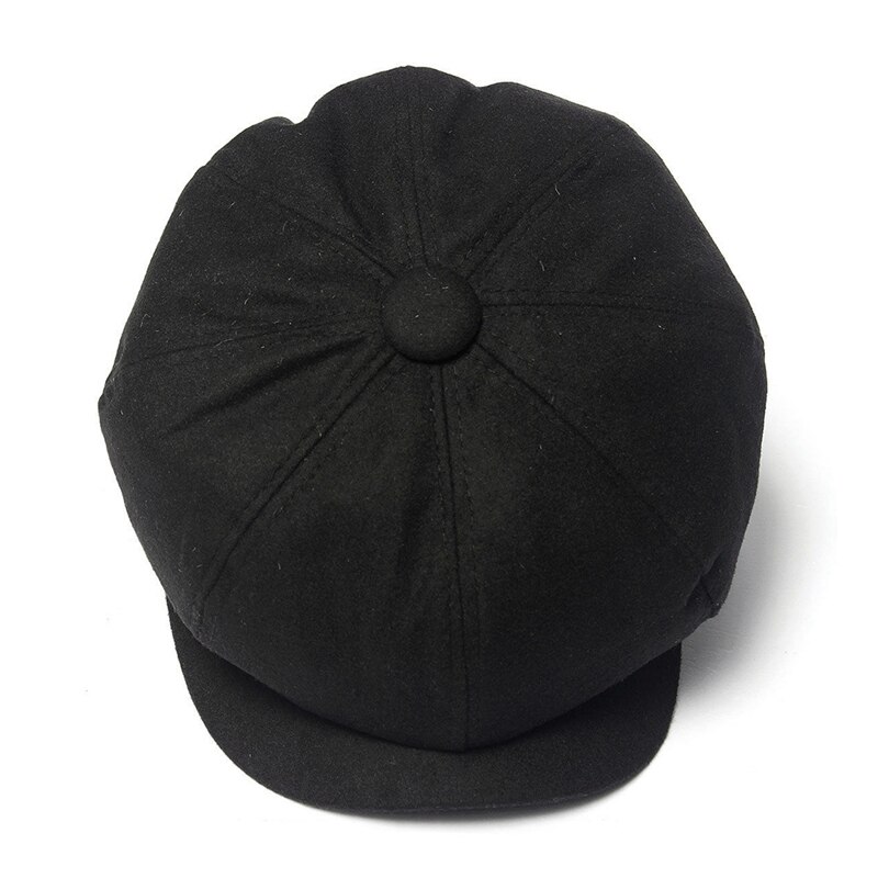 Hombres Retro gorra Baker Boy de vendedor de Golf sol gorra de boina de