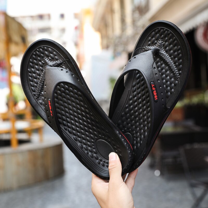 Trendy herenslippers massage lichtgewicht heren casual slippers luxe merk strand herenslippers goedkope indoor heren slippers