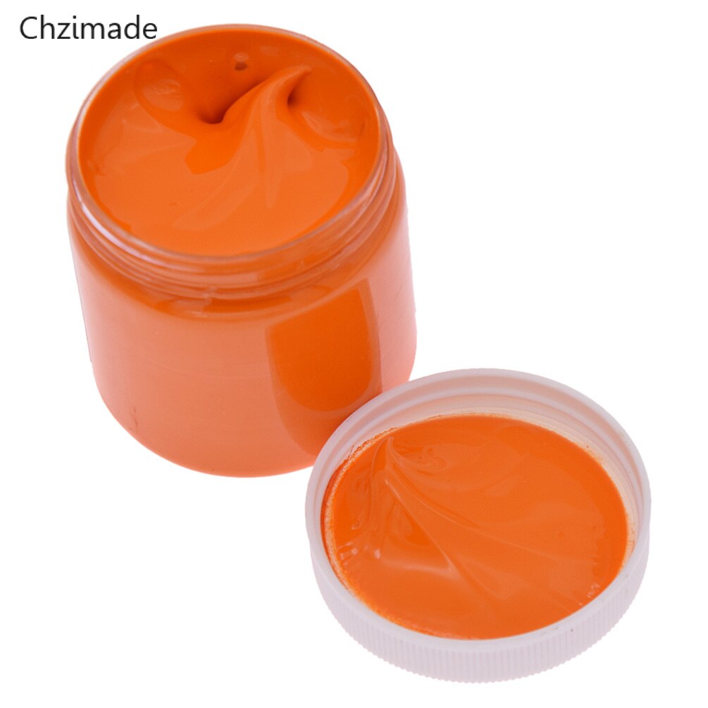 Litchi vie acrylique Pigment colorant peinture Collocation auto-adhésif sérigraphie maille transfert pochoir bricolage tissu: orange 