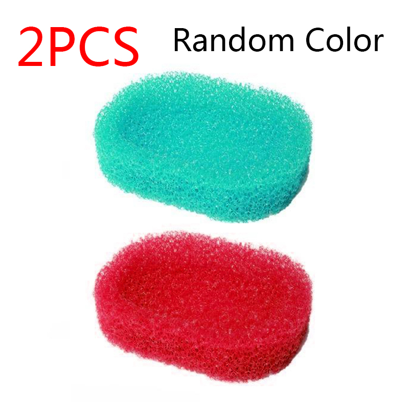 1Pc/2 sztuk opróżniania gąbki mydelniczki przechowywanie mydła pudełka kuchnia wanna gąbka mydelniczka mydelniczki robić ubikacji łazienka: 2szt