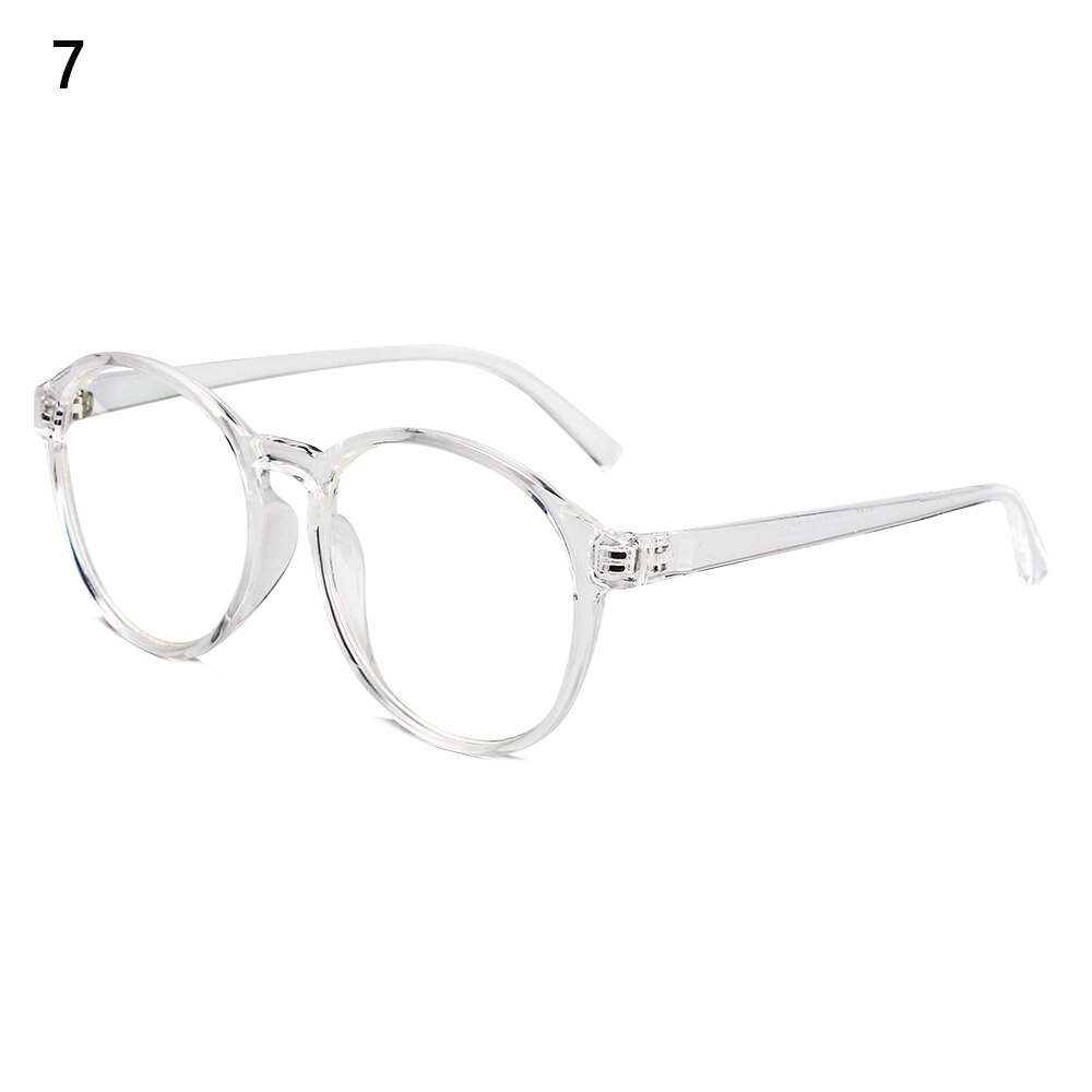 Retro pyöreät naisten lasit säteilyä estävät optiset silmälasit muovikehys retro vintage lasit kehys naisten silmälasien kehys: 7
