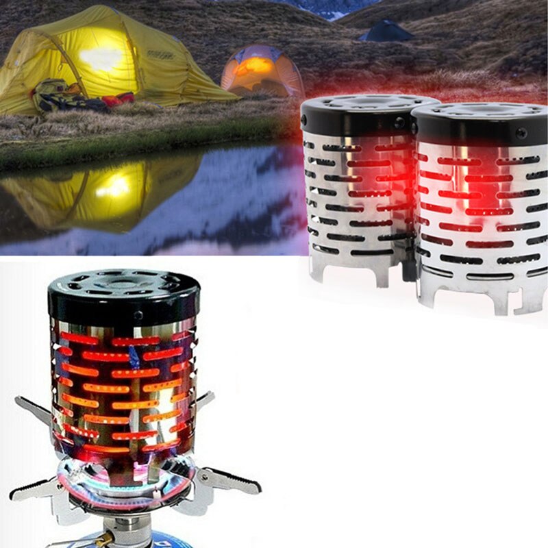 Tragbare Mini Camping Heizung Kappe Ich bin Freien Gasherd Abdeckung Wärmer Heizung Edelstahl BDF99