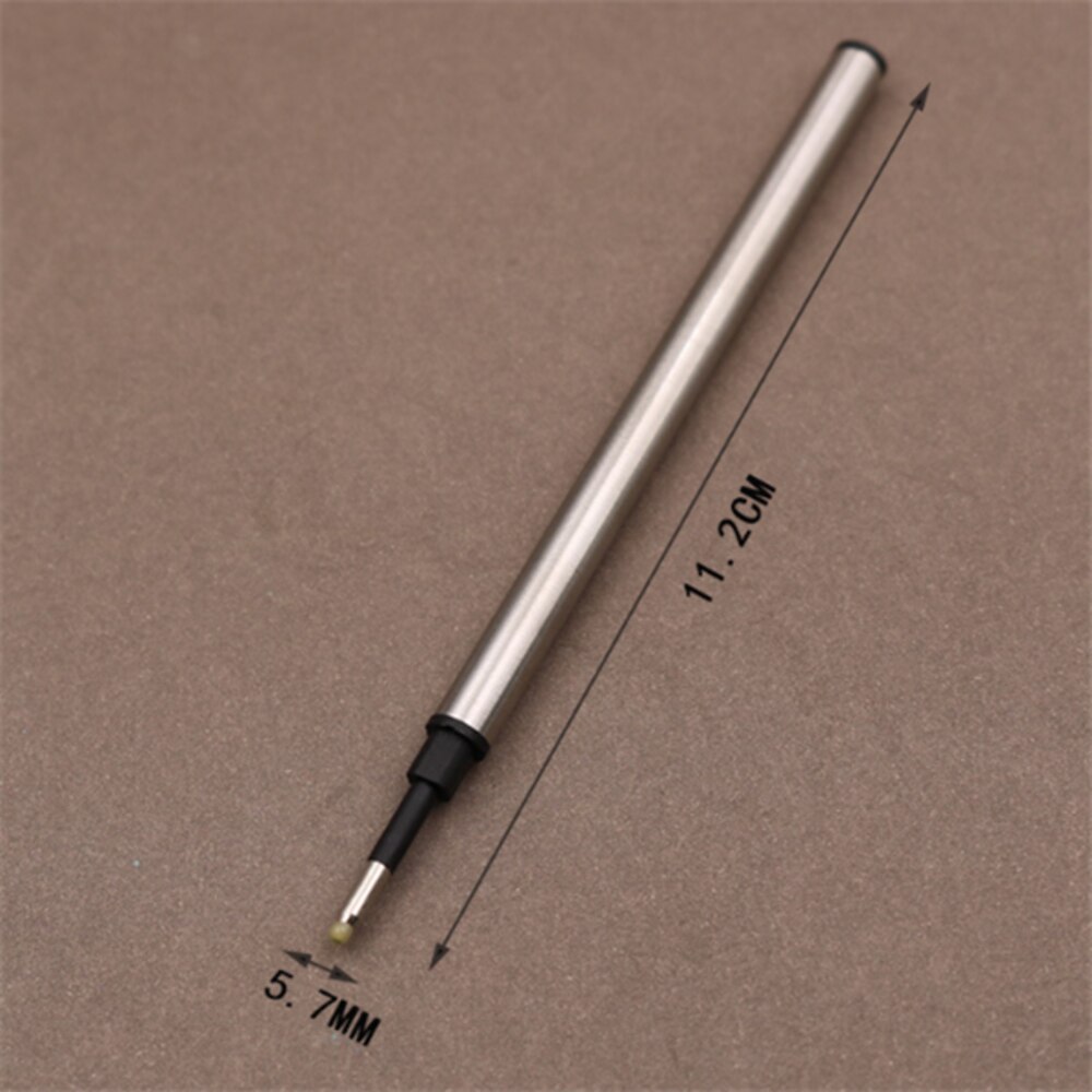 1 Pcs Universal Luxury Metal Refills Blue Black Ink Smooth Writing Business Pen Replacement Signature Refill School Supplies
