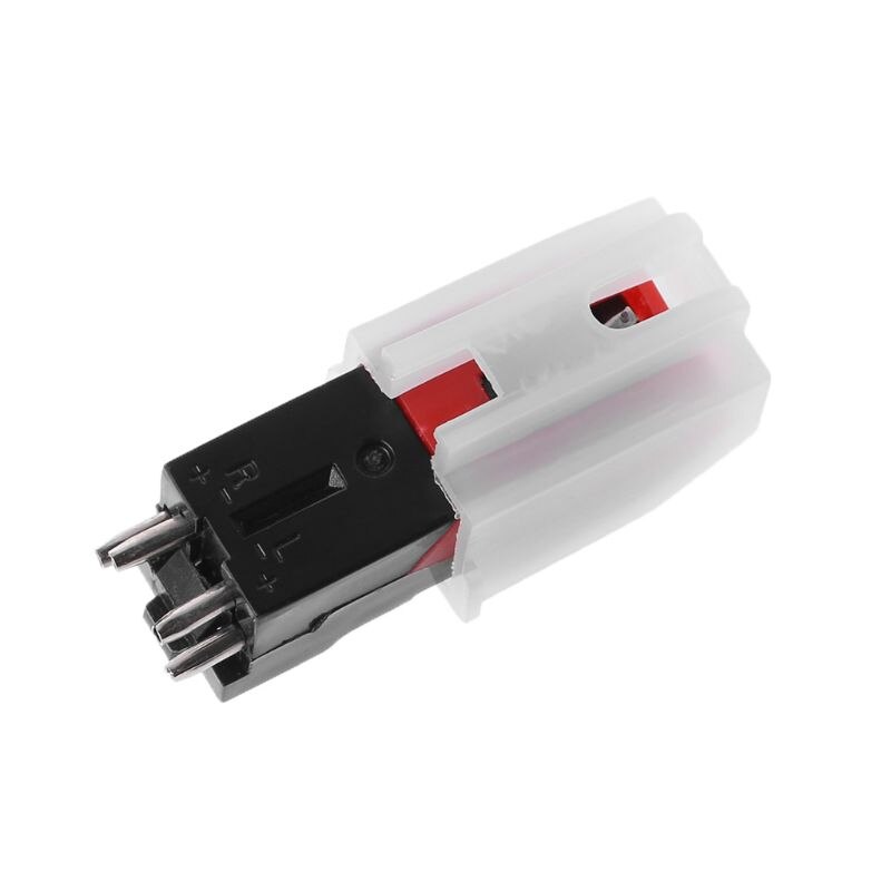 Cartucho magnético para grabar gramófono, Stylus con Kit de aguja de vinilo LP, Universal, 4 Uds.