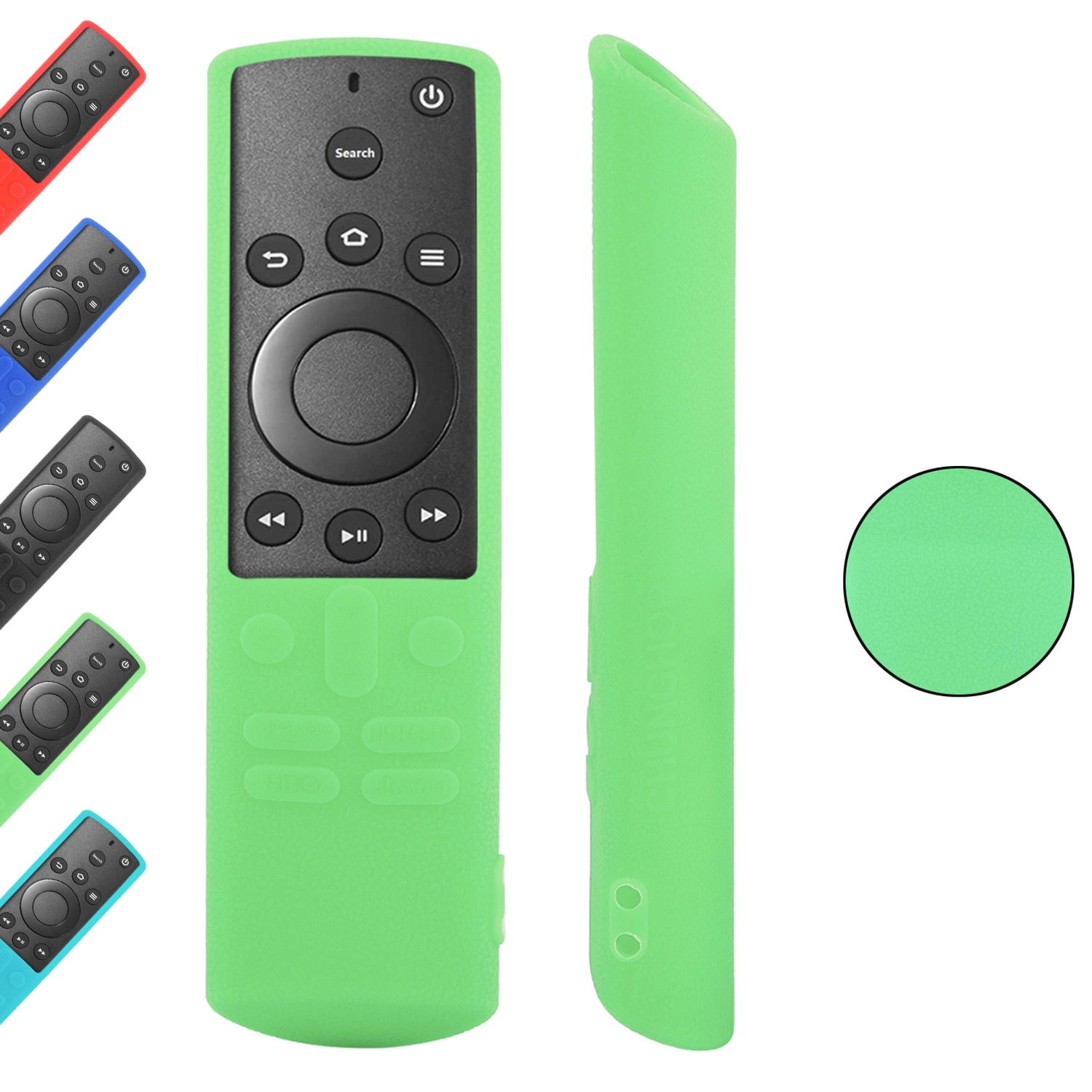 Silicone Case for Insignia/Toshiba 4K Element Smart Fire TV Voice Remote Control Protective Cover Edition CTRC1US19 Controller