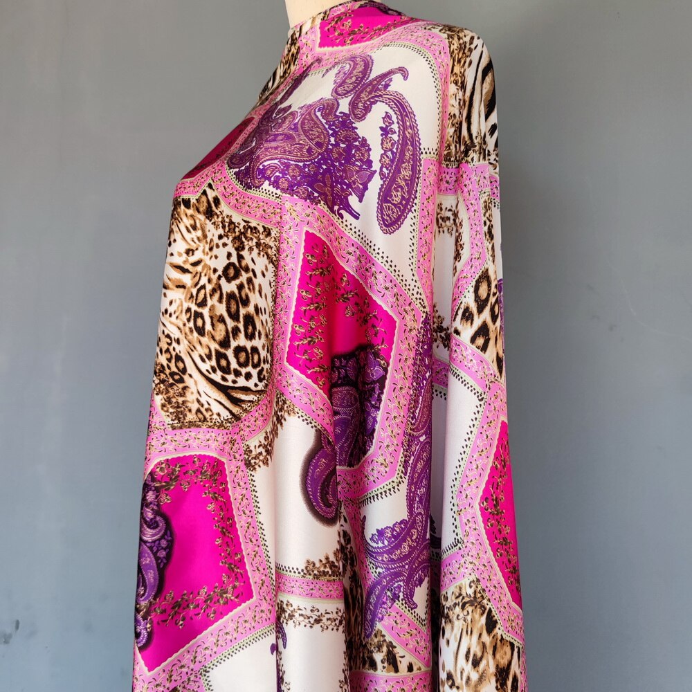 Pura seda charmeuse de seda tela dupion tela elástica de seda de tela multicolor seda doble Palacio tela vestido de traje