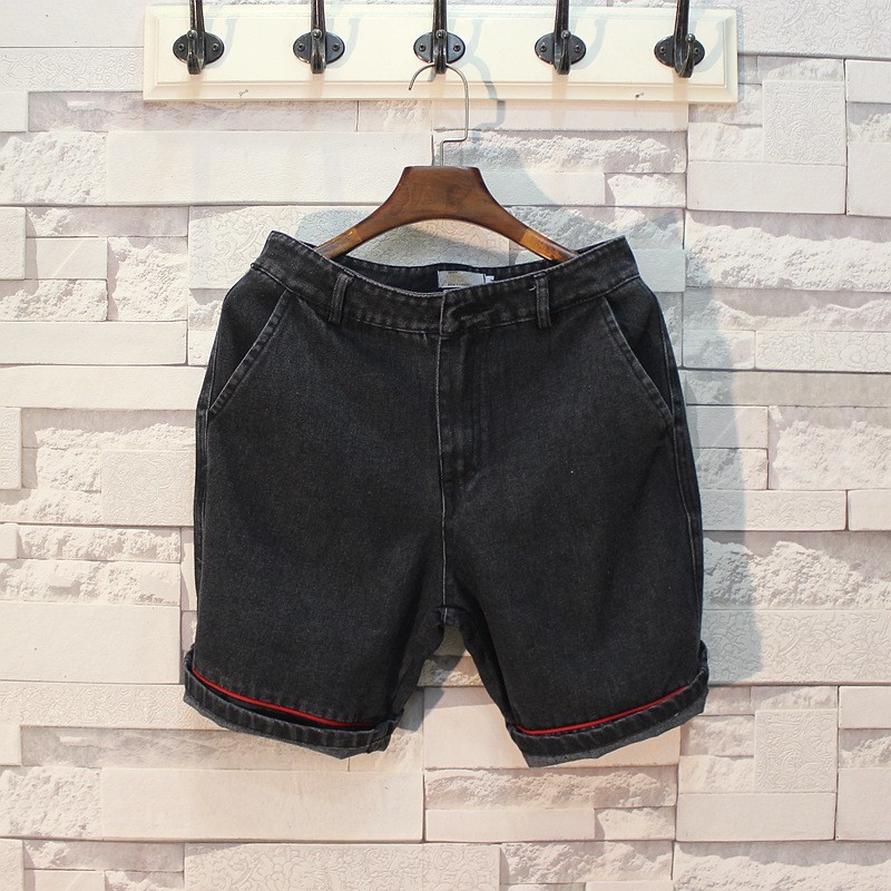 Top Männer Sommer Knielangen Strand Jeans Shorts Slim Fit Casual Streetwear Hosen Denim Shorts Cowboy Neue Kurze Bermudas: XL