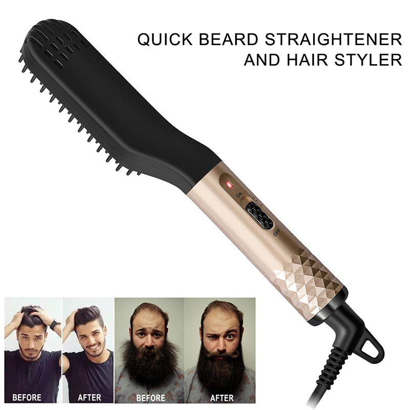 Straight Hair Comb Beard Straightener Straightening Comb Fast Heating Styling Tools