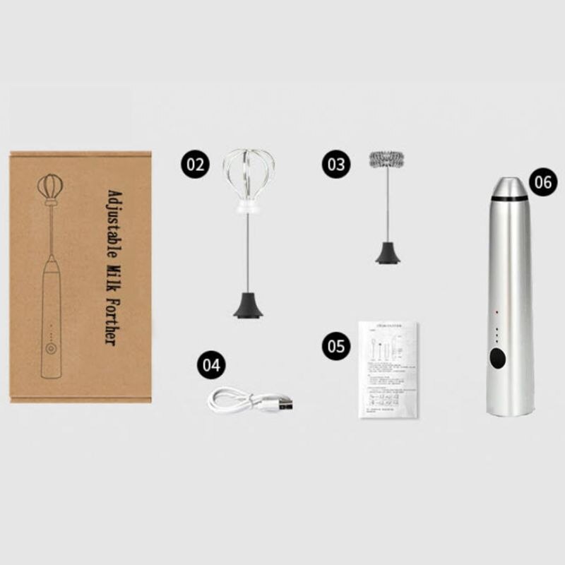 MQ Multifunction Kitchen Mini Electric Handle Egg Beater Tool Rotatable Whisk for Milk Drink Coffee Shake Frother Mixer