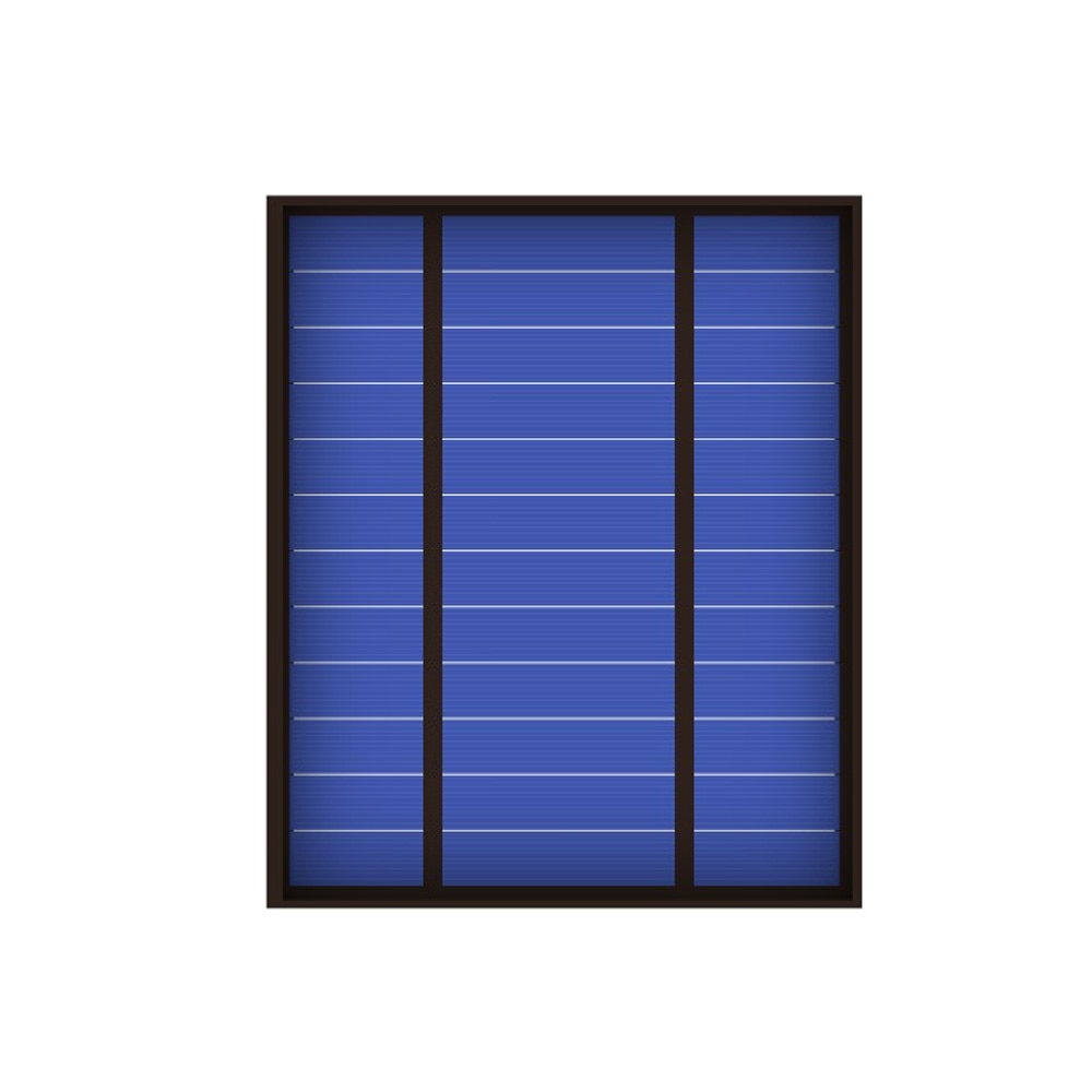 Mini cellule solaire 6W 6V 1000mA | Mini panneau solaire Standard époxy silicium polycristallin bricolage, Module de Charge de la batterie