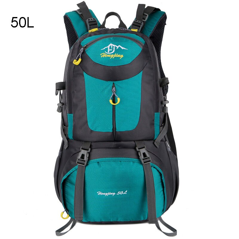 Reput 40l 50l 60l retkeily vaellusreppu laukku ulkoilu urheilulaukut matkailu miesten kiipeilyreppu sac de sport mochila  xa564wa: Järven sininen 50l