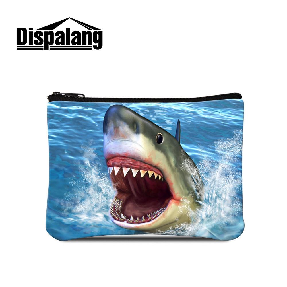 3D Prints Animal Elementen Foto op Mini Portemonnees DIY Personiltion Zak Kleine Portemonnee voor Jongens Kleine Vrouwelijke Cosmetische Pouch: Bruin