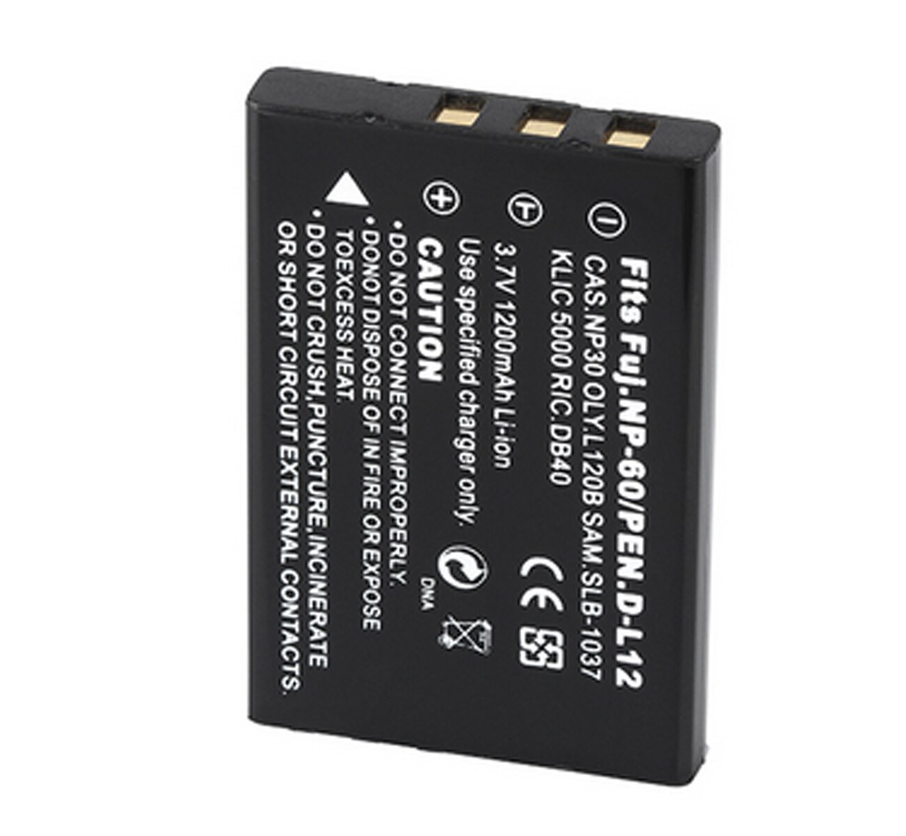 Paquete de baterías para HP Photosmart R07, R507, R607, R607xi, R707, R707v, R707xi, R717, R725, R727 cámara Digital