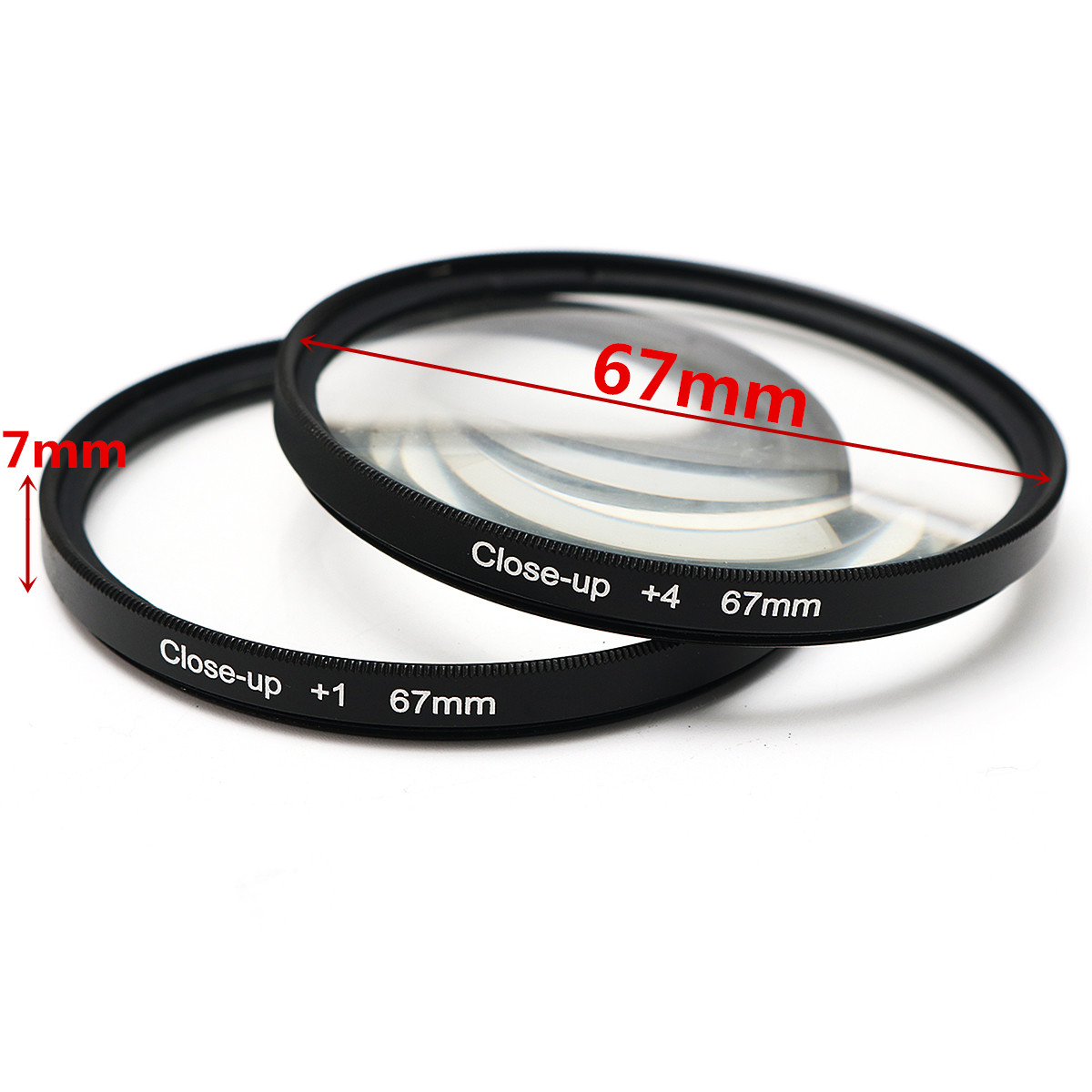 Kamera Close Up Filter Objektiv Kit 67mm Makro Objektiv 1 + 2 + 4 + 10 für alle DC/DV/DSLR/SLR Digital Kamera objektiv Filter Set