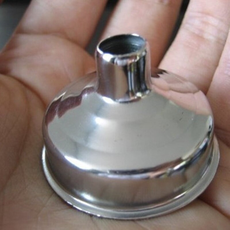Bar red wine funnel small mouth funnel mini funnel hip flask stainless steel narrow bottle liquid beer bottle tool